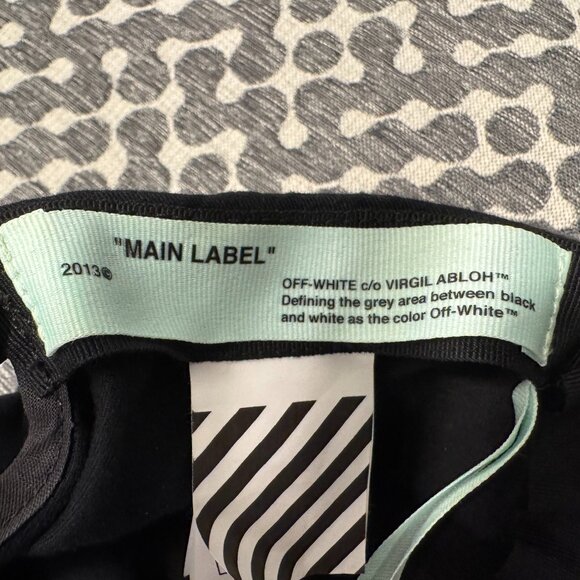 Off-White Striped Diag Canvas Hat / Cap - Picture 4 of 5